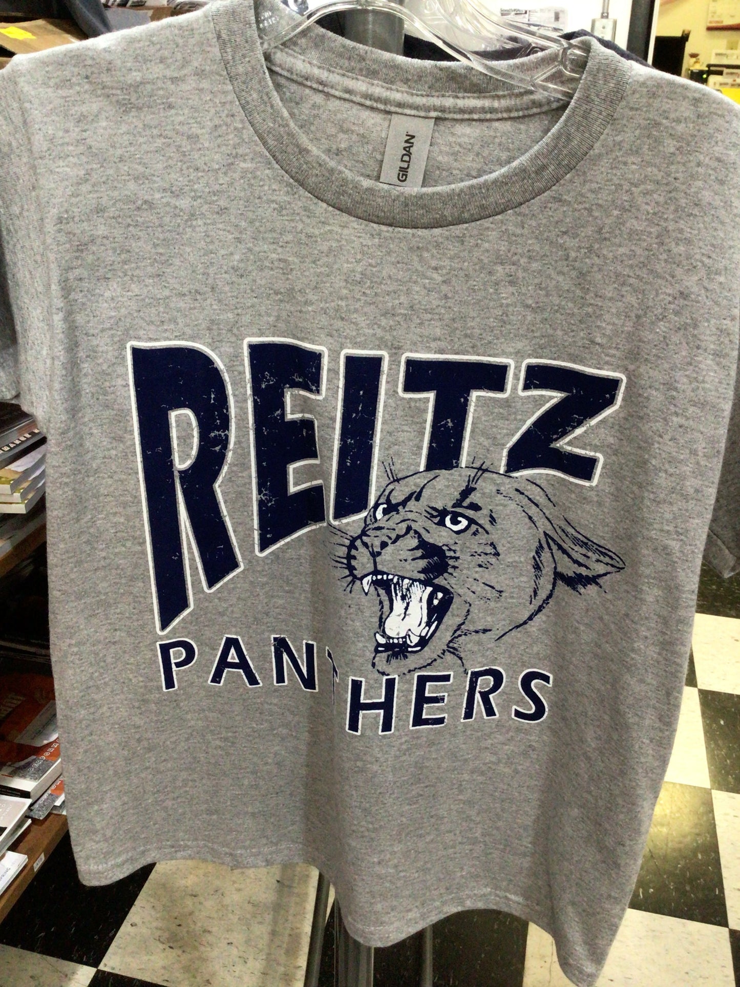 Reitz - Youth Growling Panther Gildan S/S