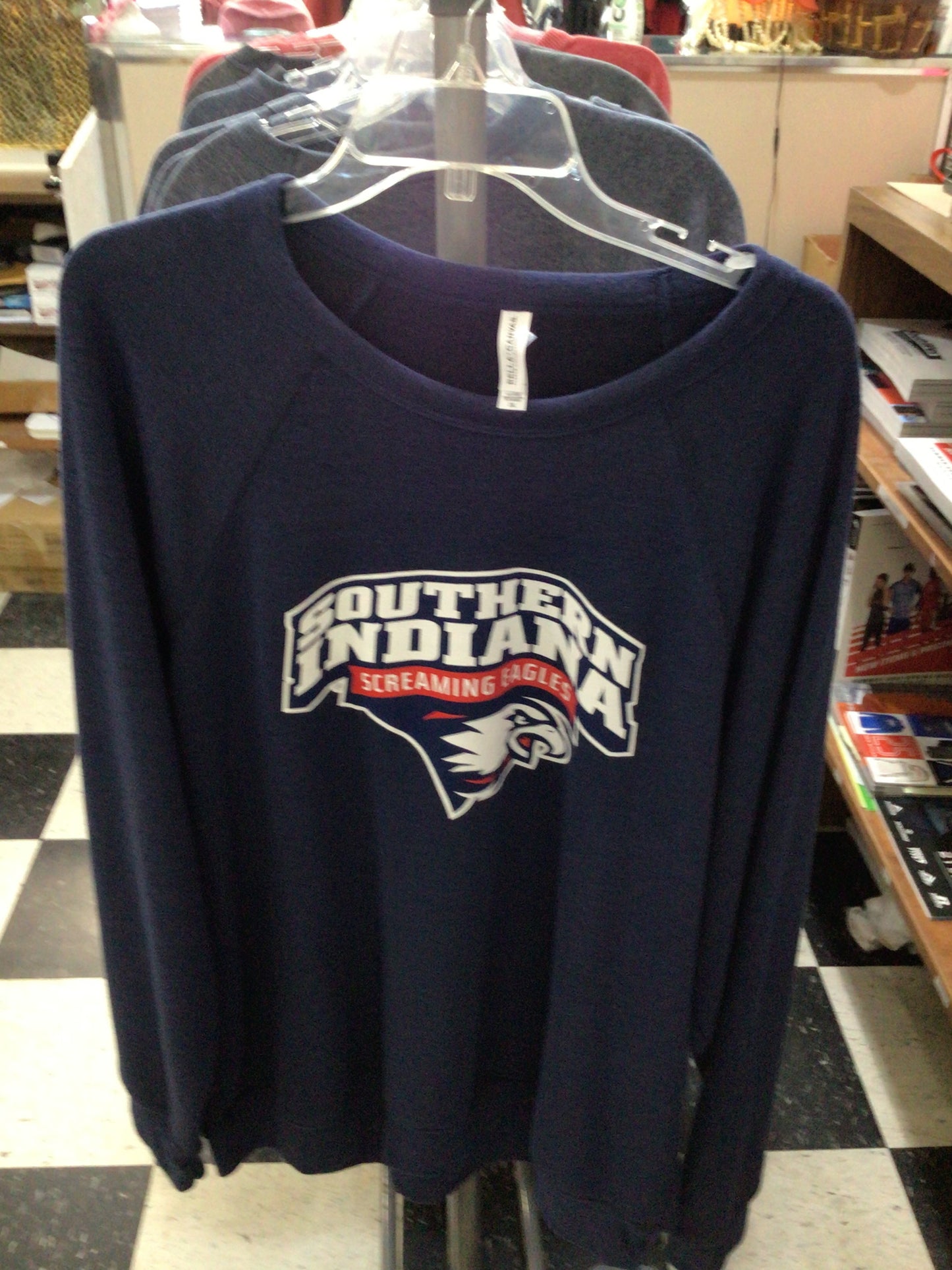 USI - Screaming Eagles Bella Canvas Htr Crew