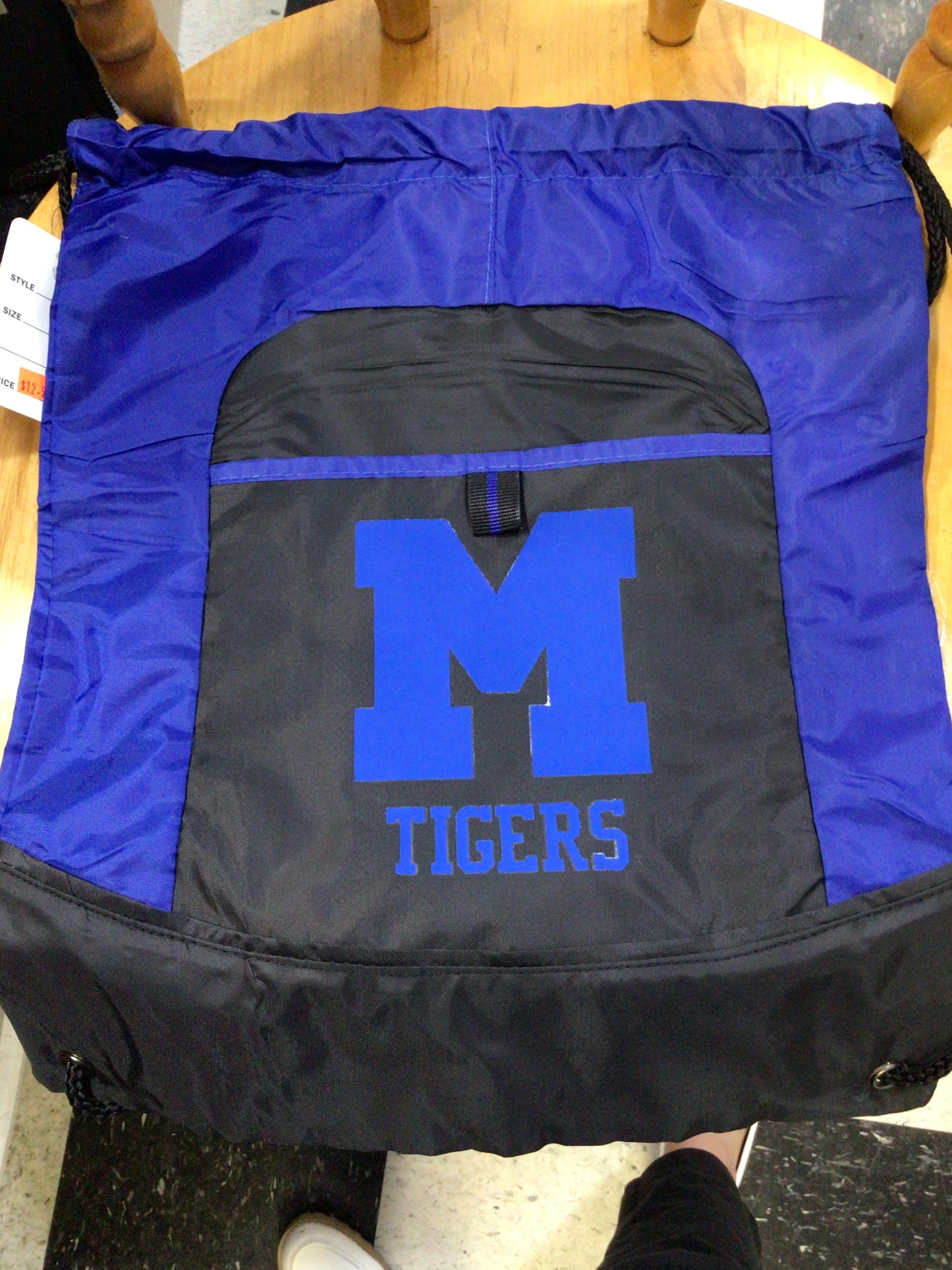 Memorial - M Tigers Draw String Bag