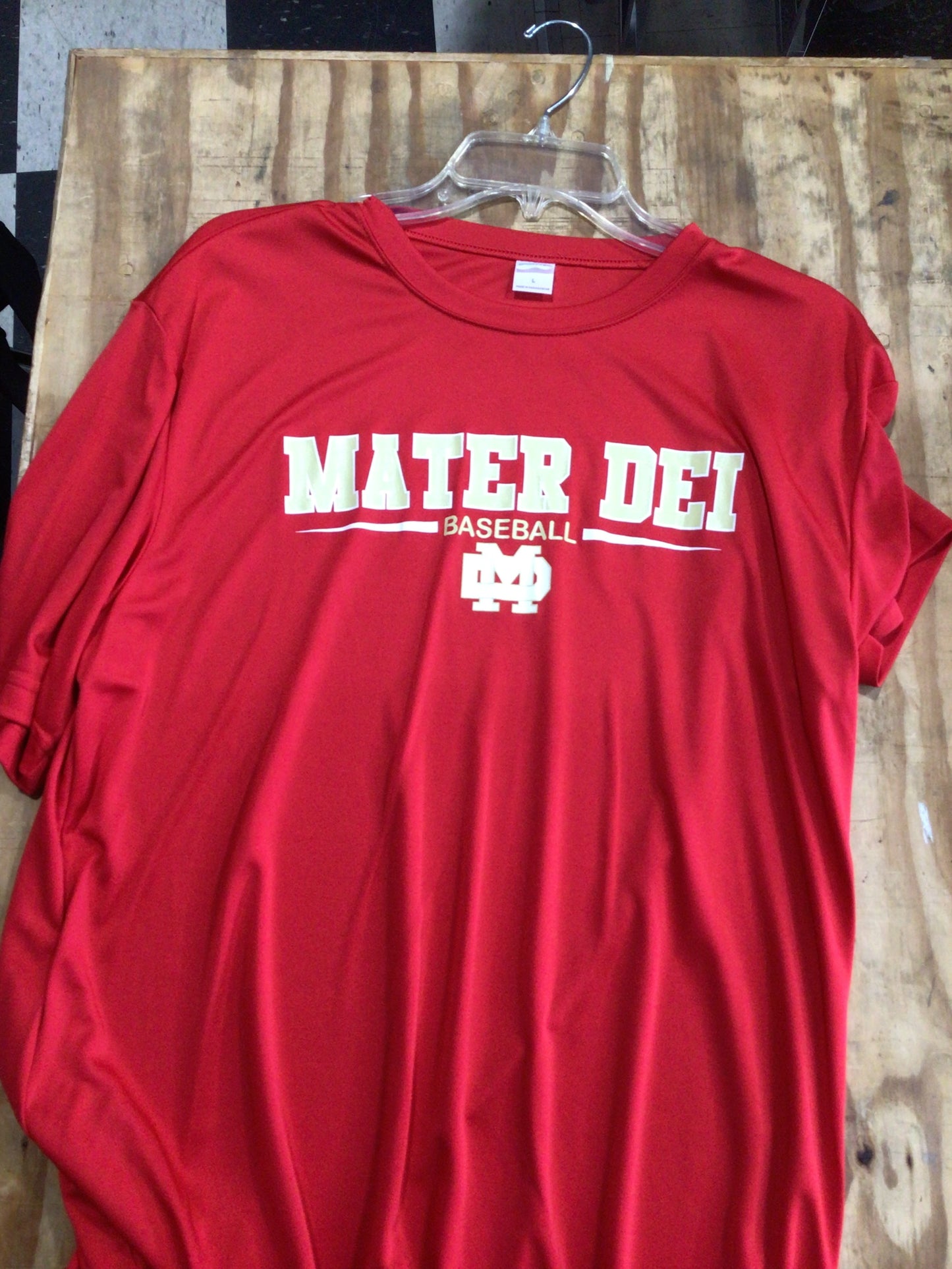Mater Dei - Baseball Slant Dri Fit Tee