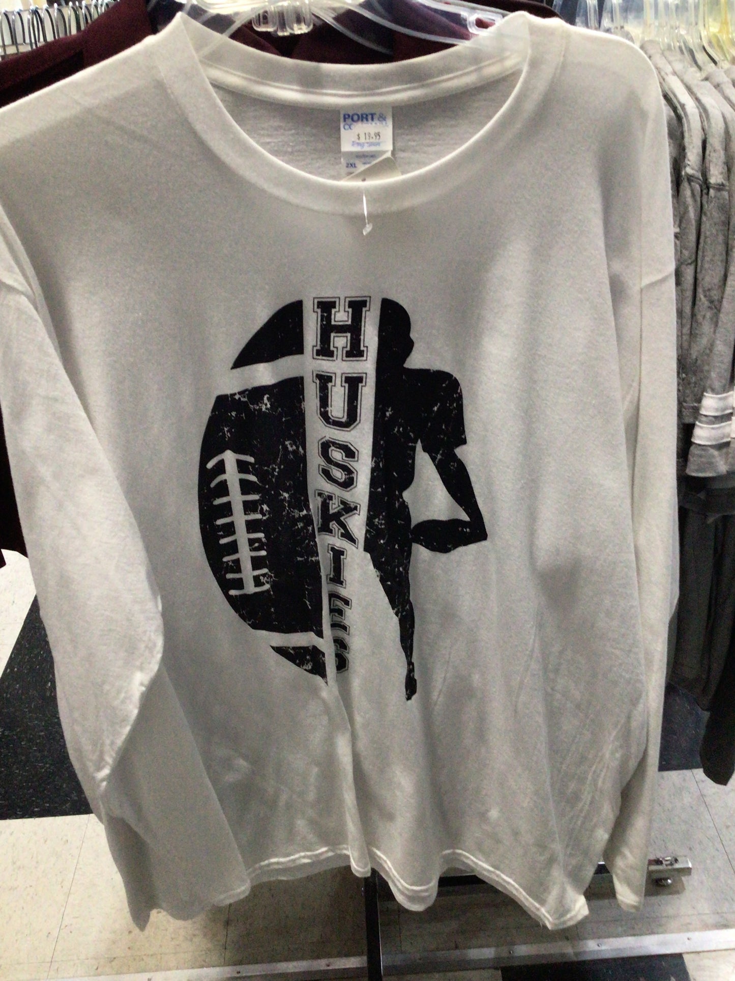 North - P + Co L/S Football Man
