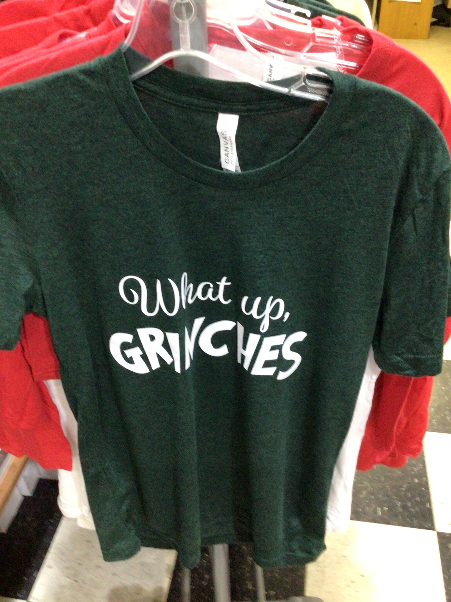 Holiday Tee - What Up Grinches