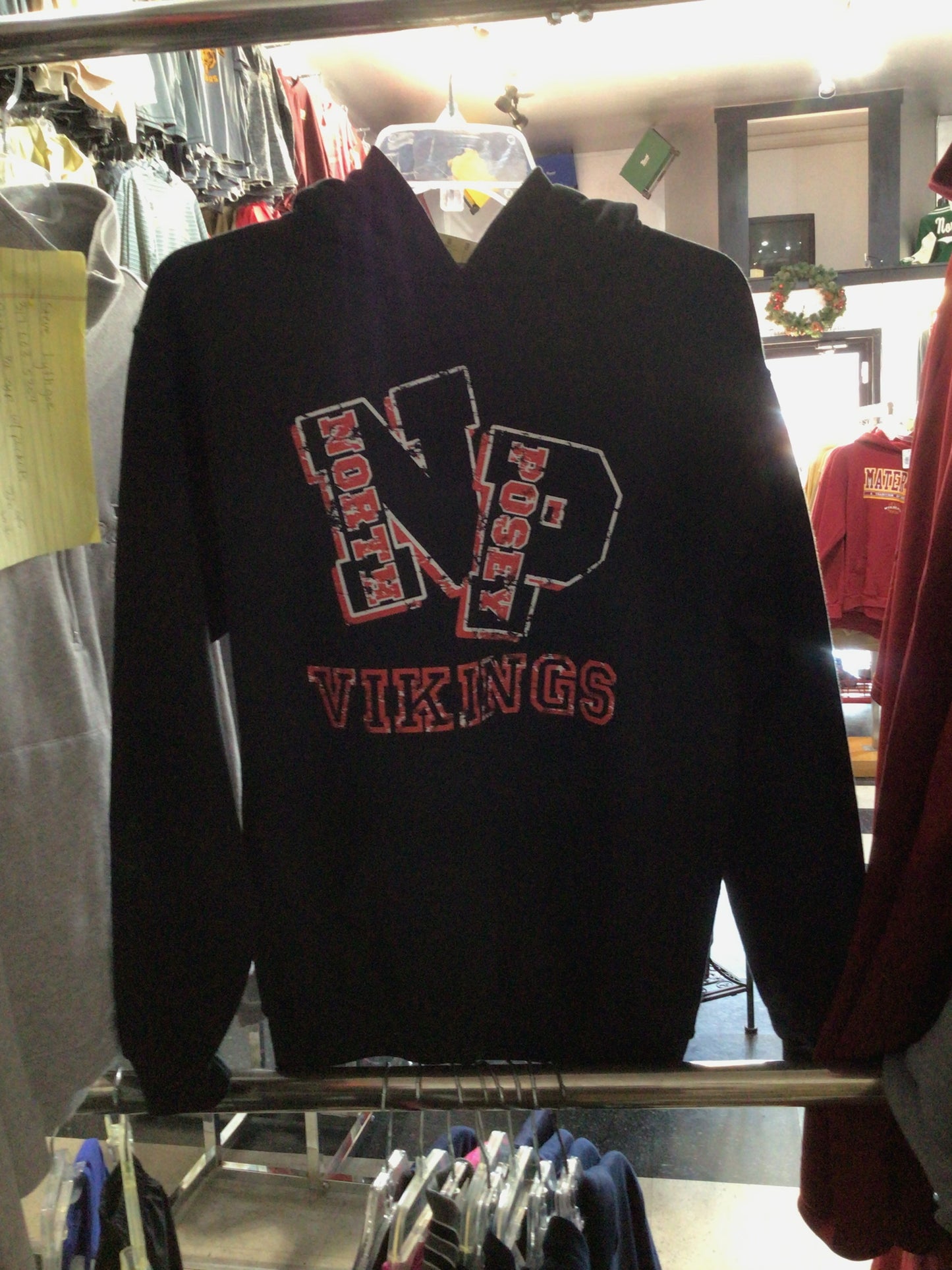 North Posey - Youth NP Vikings Dist. Jerzee Hoodie