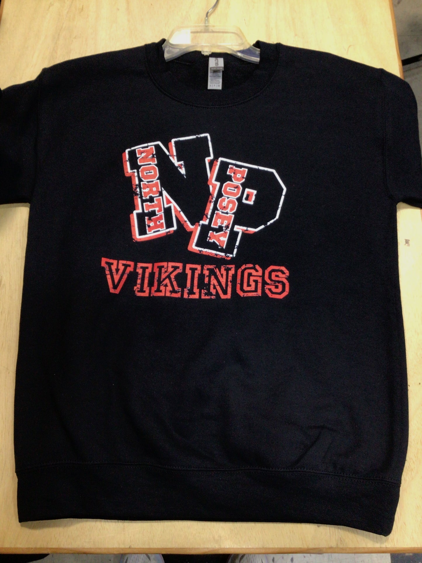 North Posey - Youth NP Vikings Dist. Gildan Heavy Crew