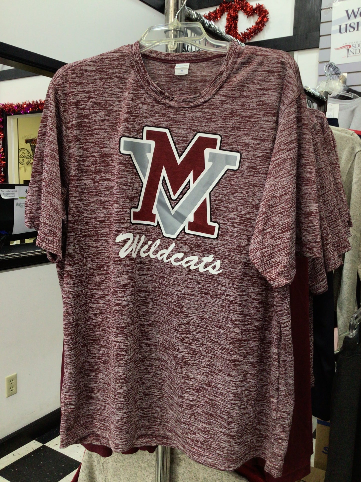 Mt. Vernon - MV Cursive Wildcats Electric ST S/S