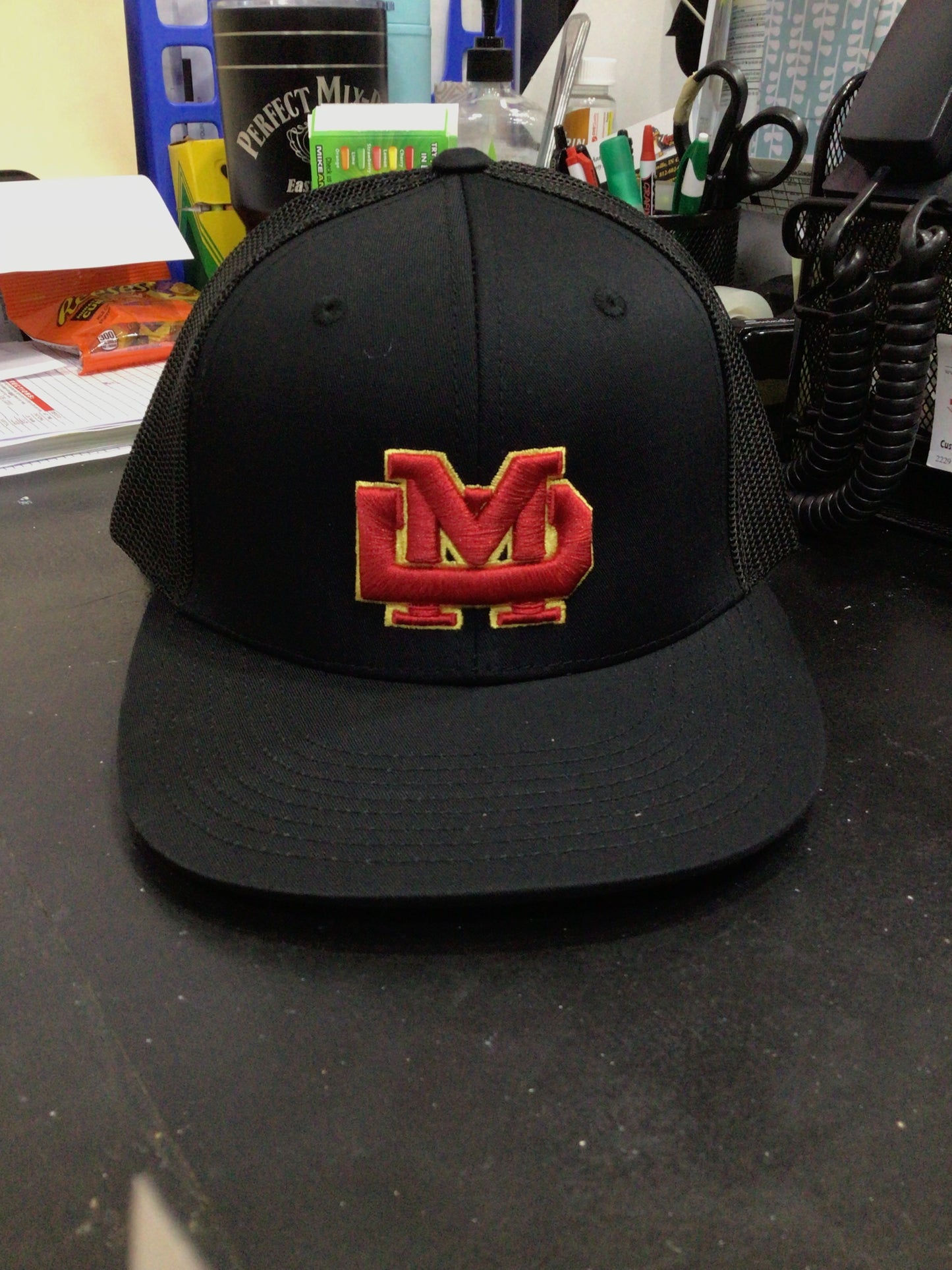 Mater Dei - Interlocking MD Pacfific Trucker Snapback