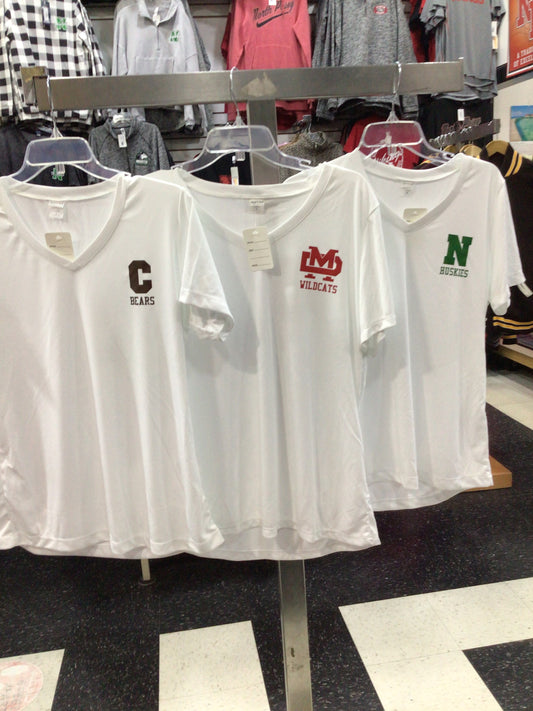 North - ST V-Neck Ladies N Huskies