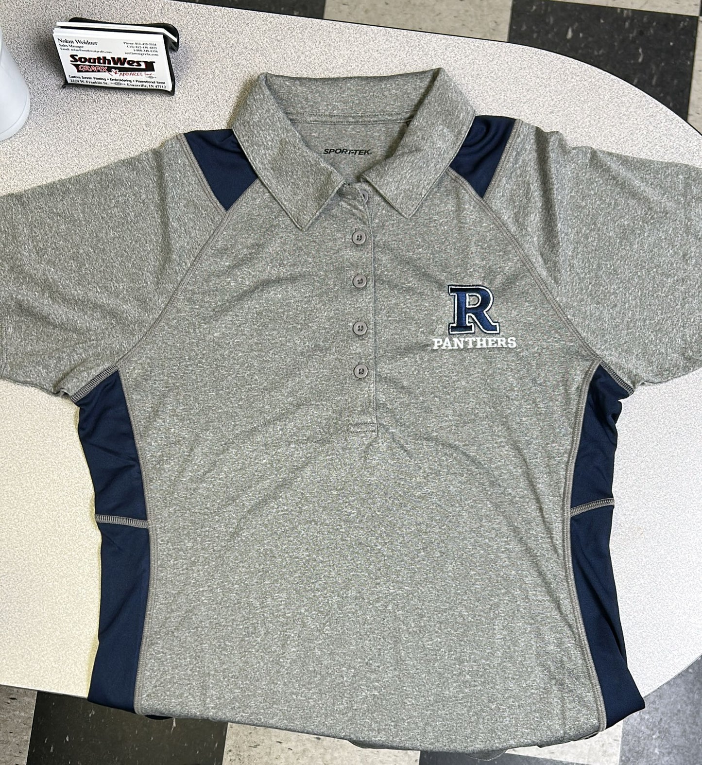 Reitz - Women's Heather Colorblock Contender Polo