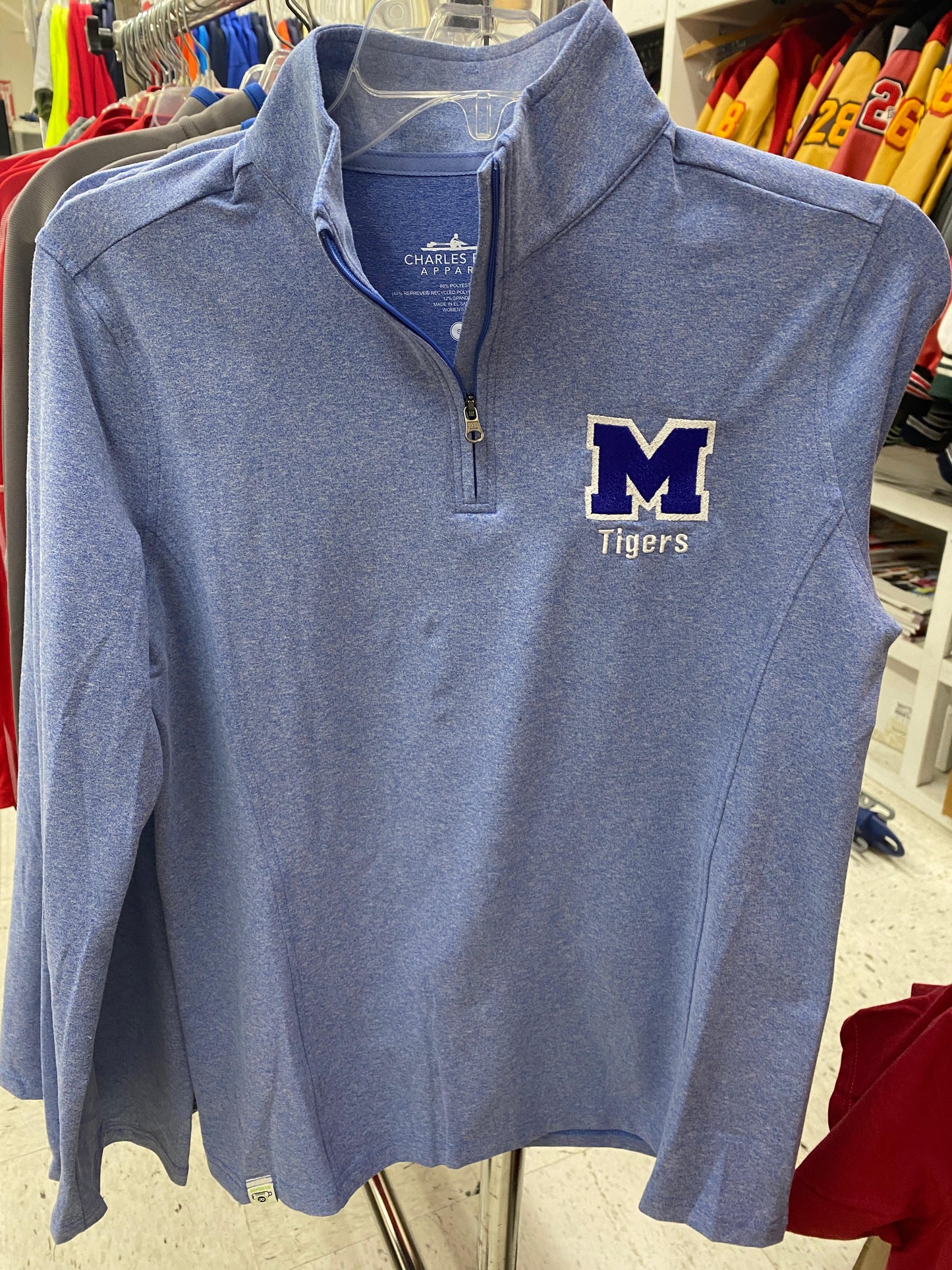 Memorial - Women's Charles River 1/4 zip