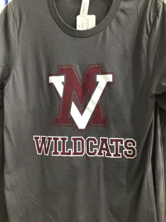 Mt. Vernon - Interlocking MV Wildcats Bella Tee