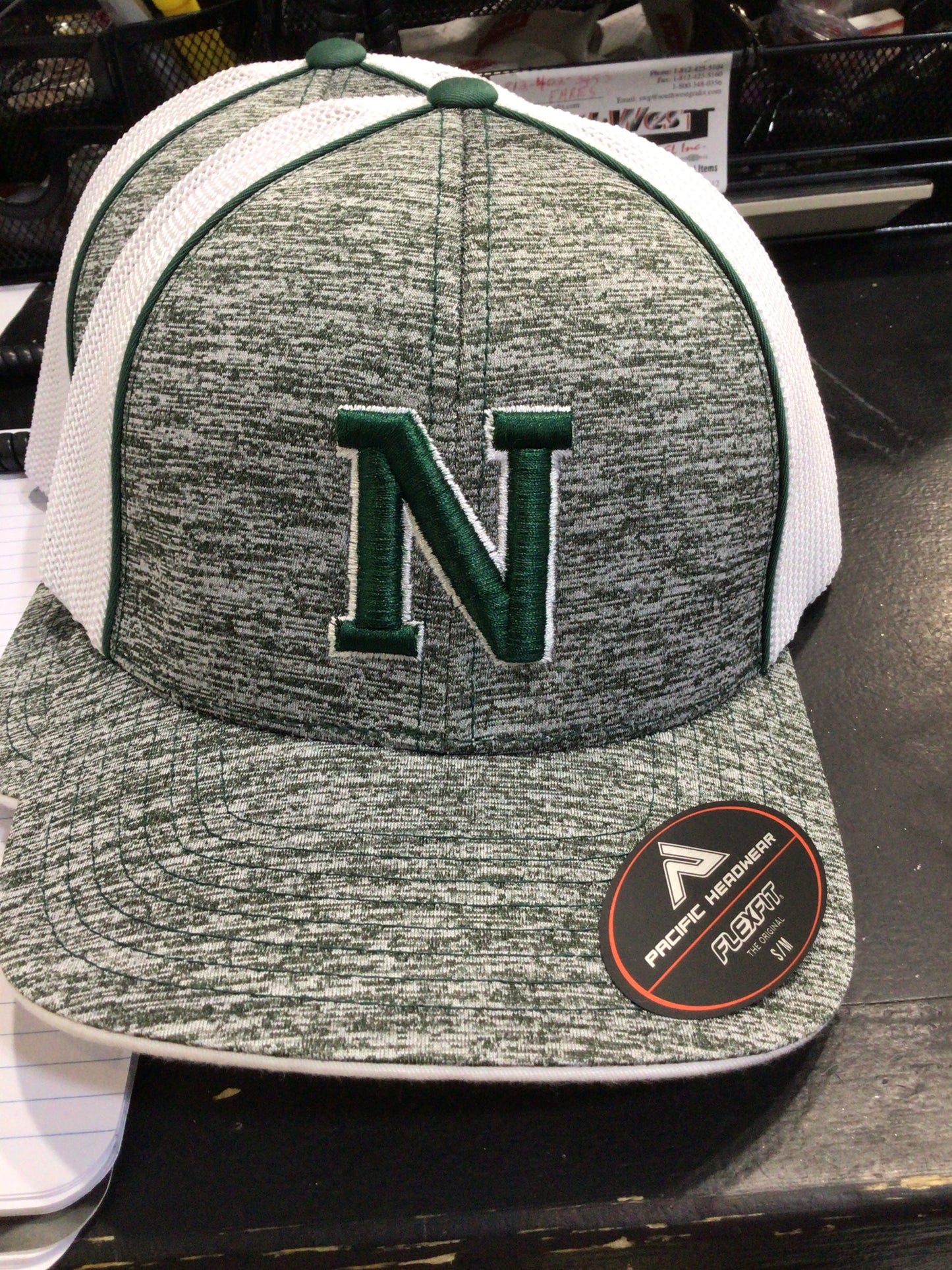 North - Pacific Headwear Heather Trucker PacFlex