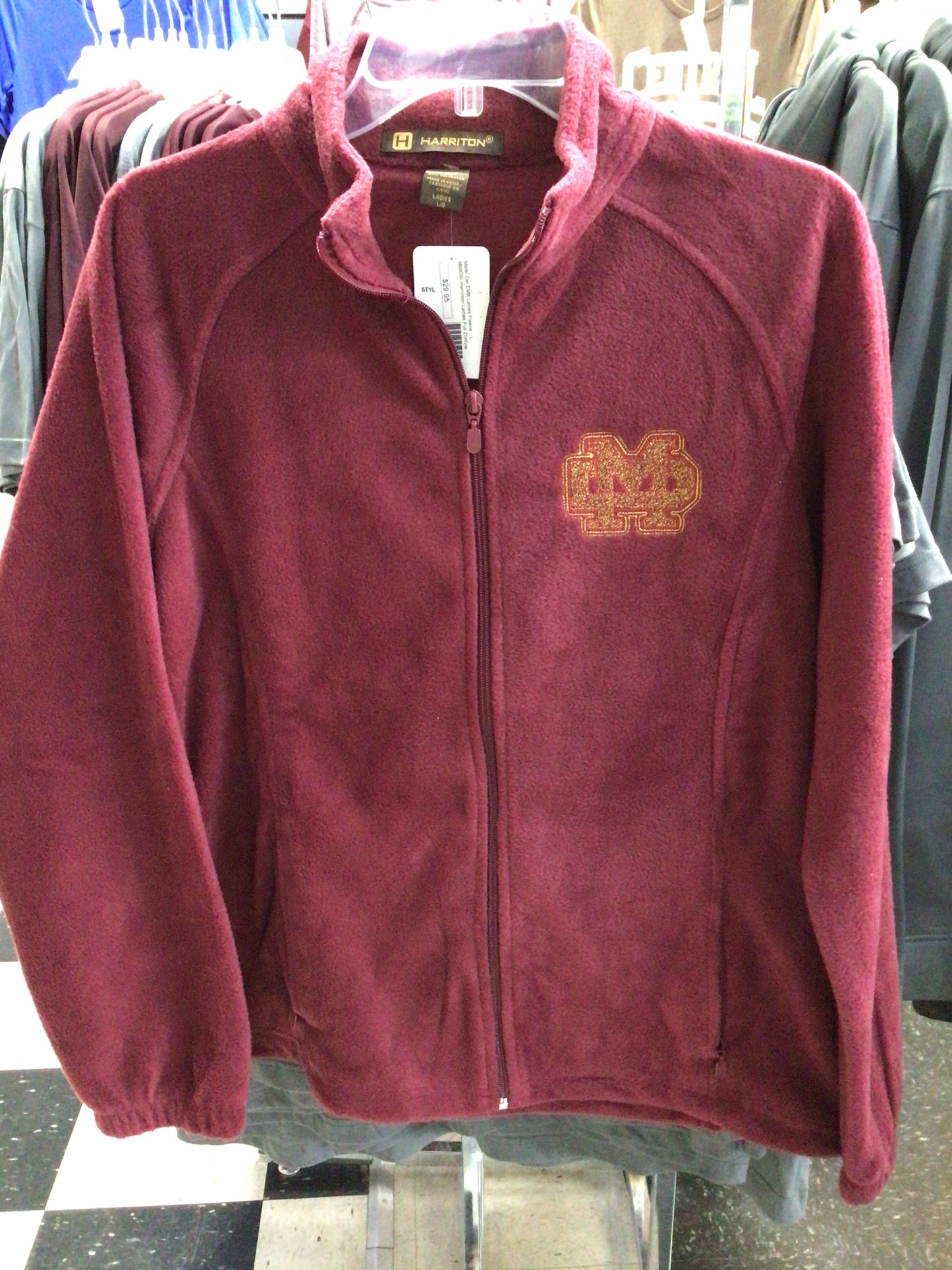 Mater Dei - Ladies Full Zip Fleece