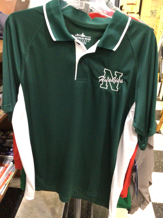 North - NHuskies CR Men’s Colorblock Polo