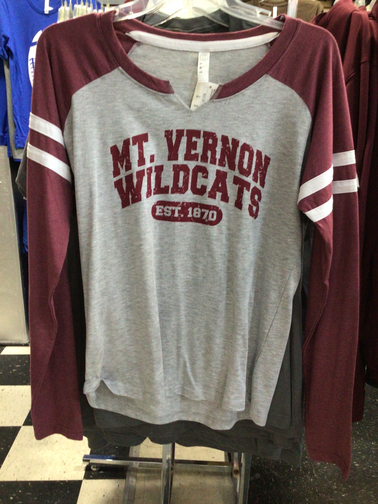 MV - Ladies EST V-Neck L/S