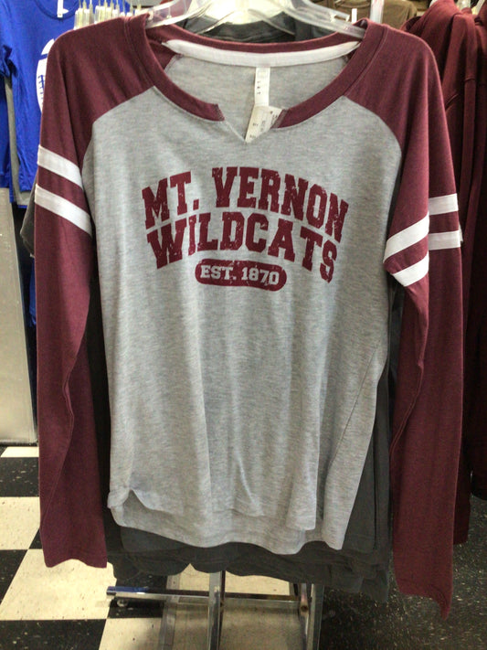 MV - Ladies EST V-Neck L/S