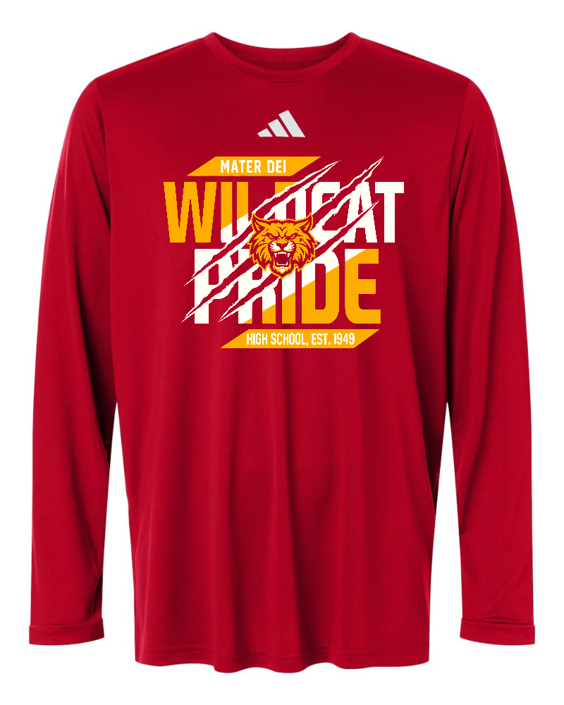 Mater Dei - Adidas L/S Wildcat Pride Claw Marks