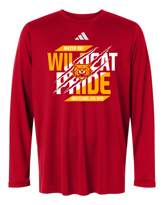 Mater Dei - Adidas L/S Wildcat Pride Claw Marks