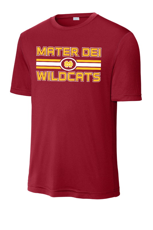 Mater Dei - Big Stripes Dri Fit Tee