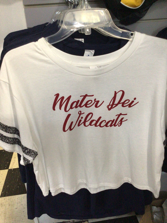 Mater Dei - MD Wildcats District Crop Jersey Tee