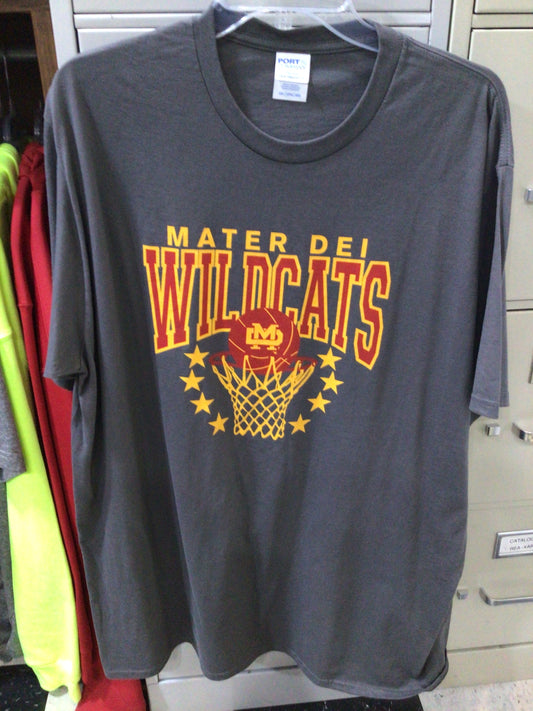Mater Dei - Basketball Hoop & Stars P+C S/S