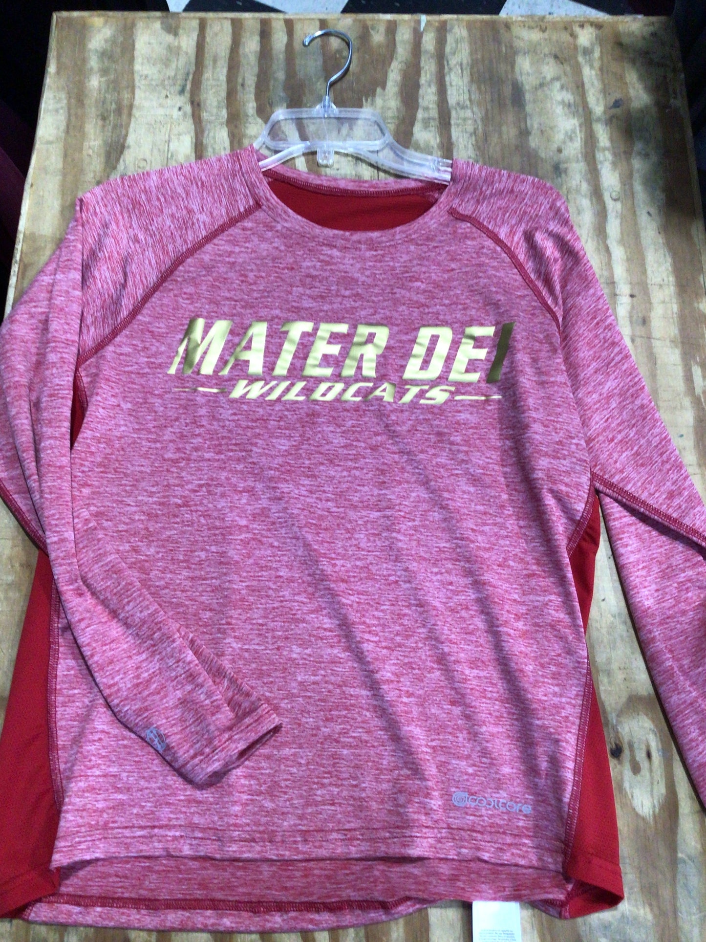 Mater Dei - Youth Slant Coolcore L/S Tee