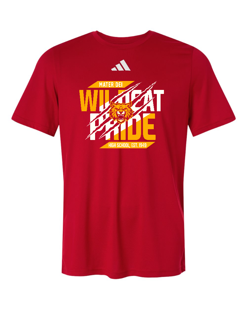 Mater Dei - Adidas S/S Wildcat Pride Claw Marks