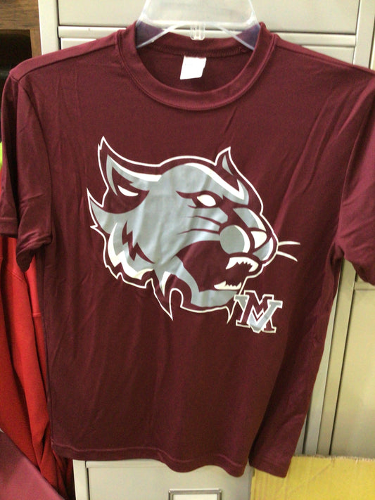 Mt Vernon - Wildcat Head Dri Fit Tee