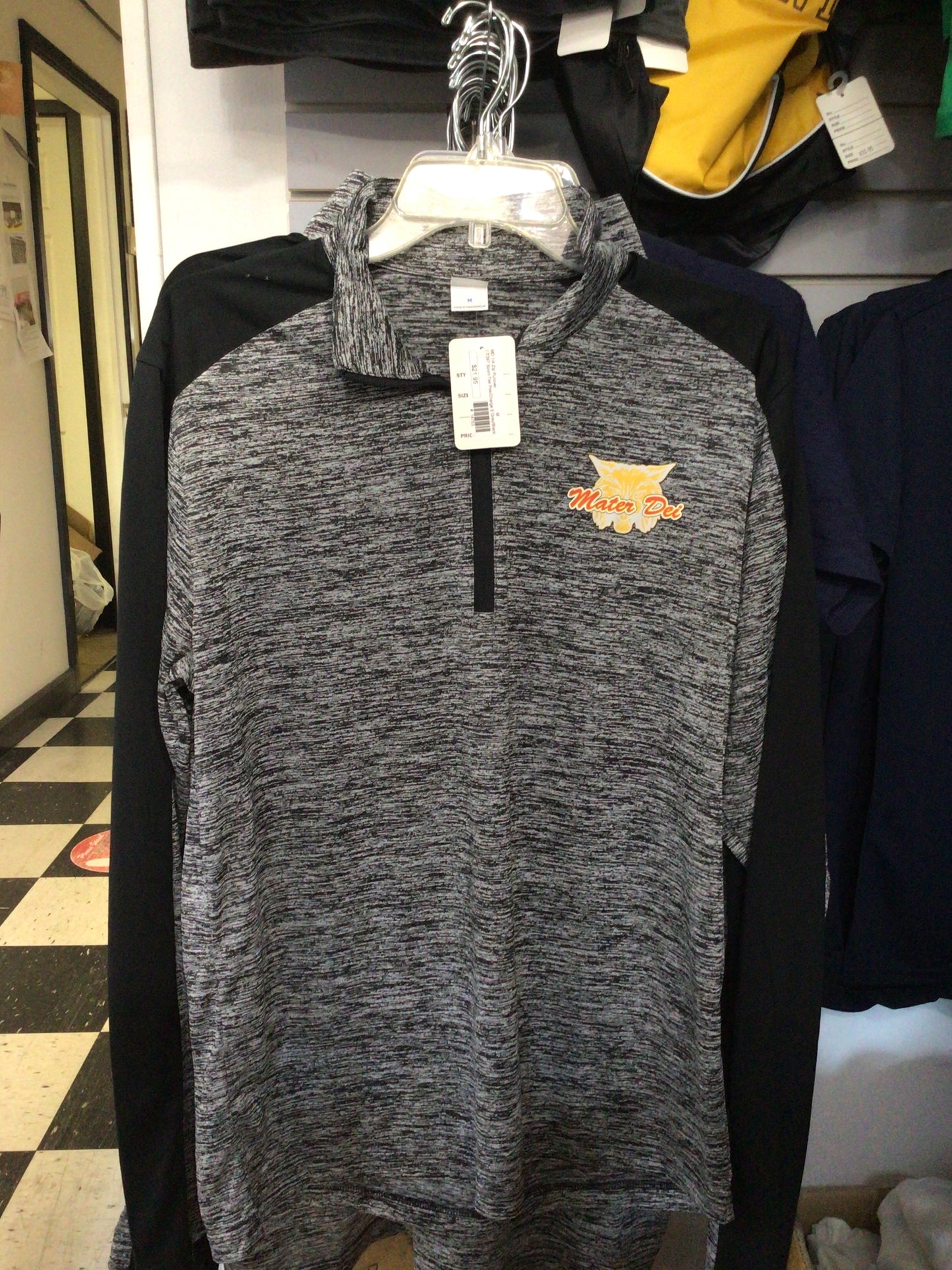 Mater Dei - Wildcat Head Cursive Mater Dei 1/4 Zip