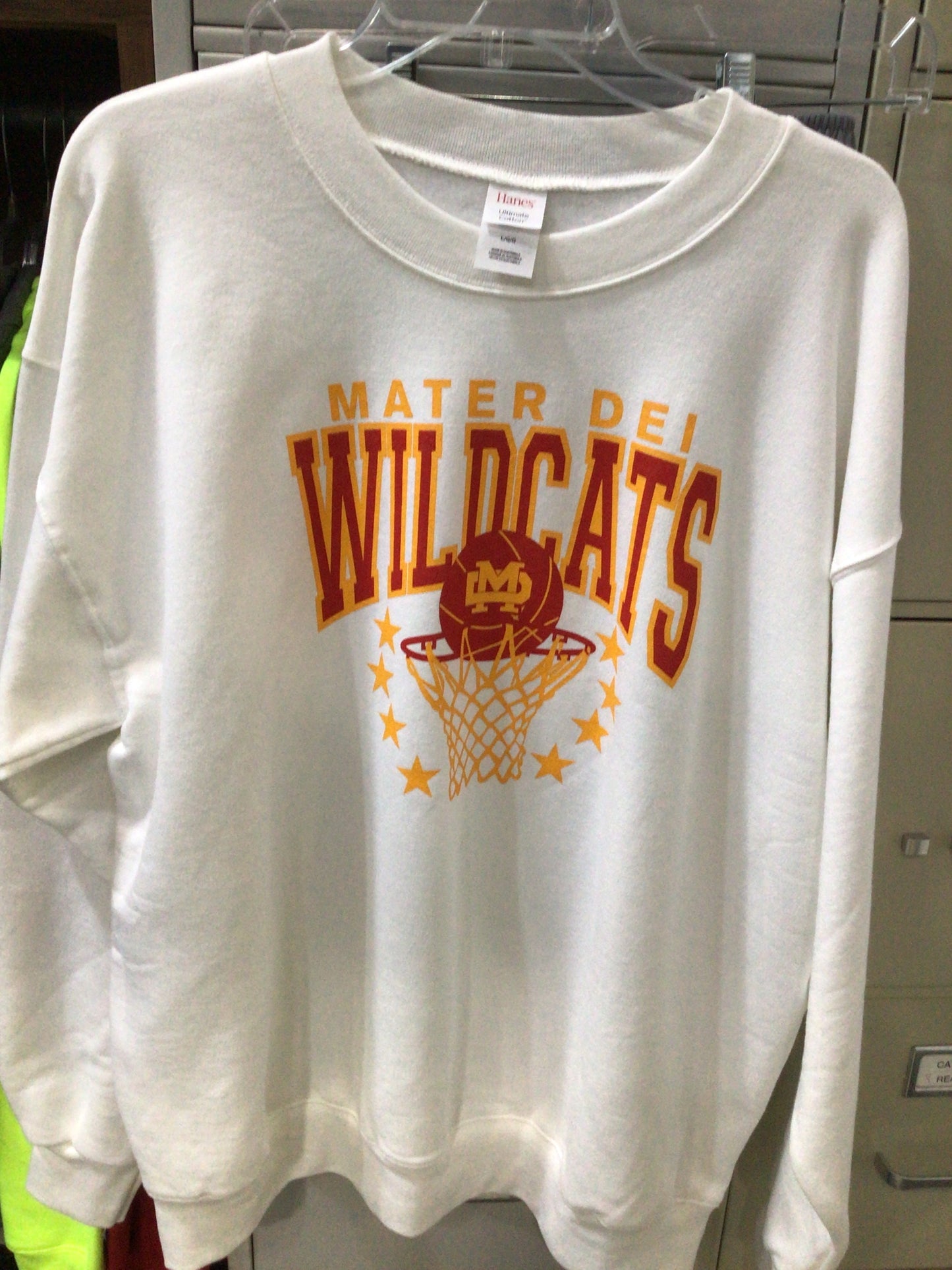 Mater Dei - Basketball Hoop & Stars Sweatshirt