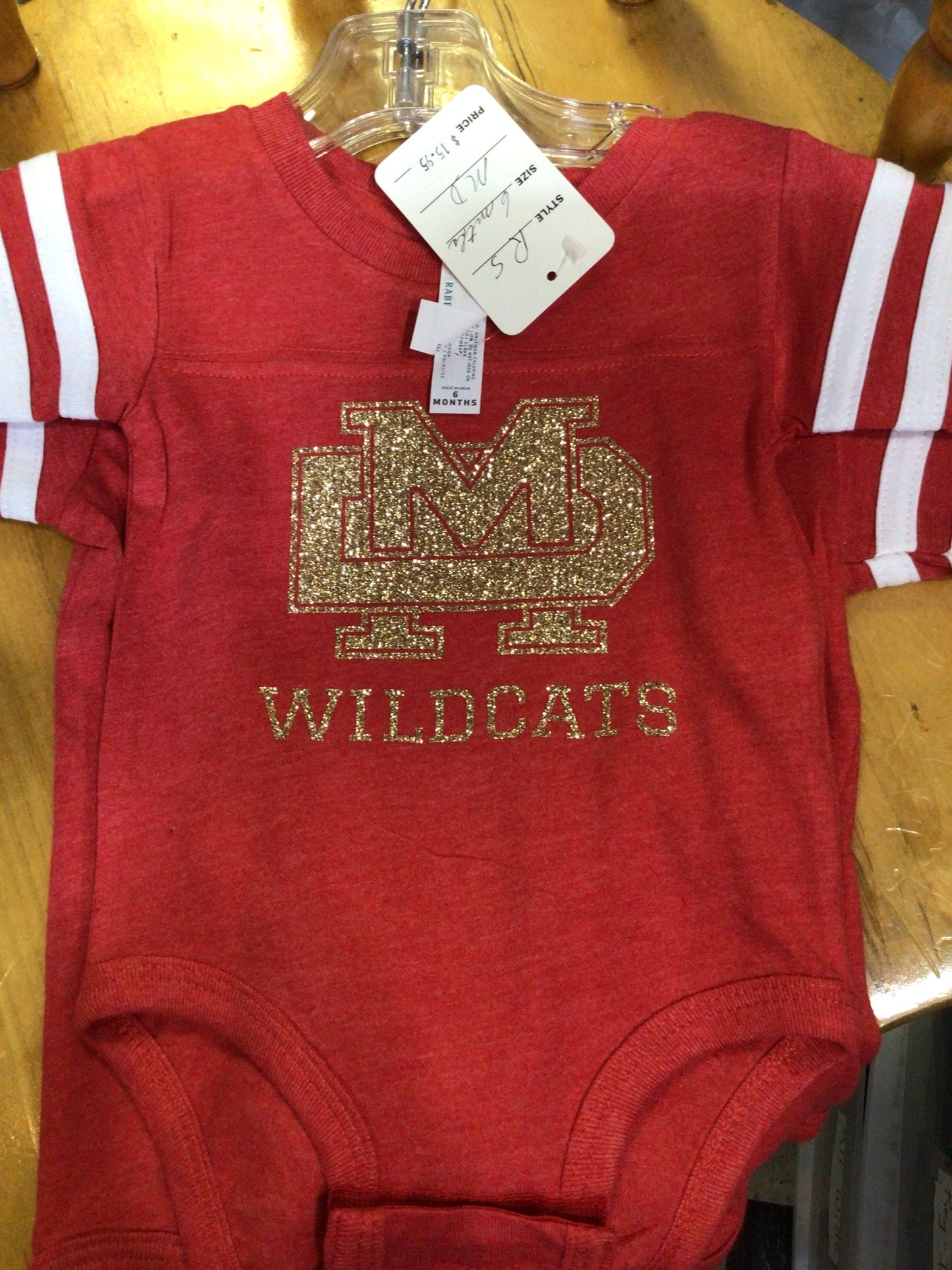 Mater Dei - Glitter MD Jersey Onsie