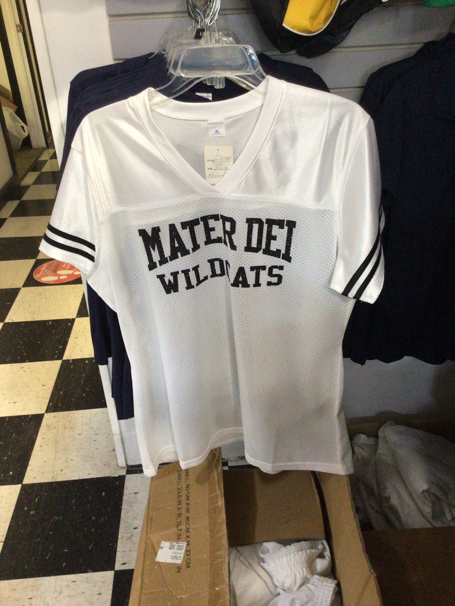 Mater Dei - Sparkle Letter Football Jersey ST