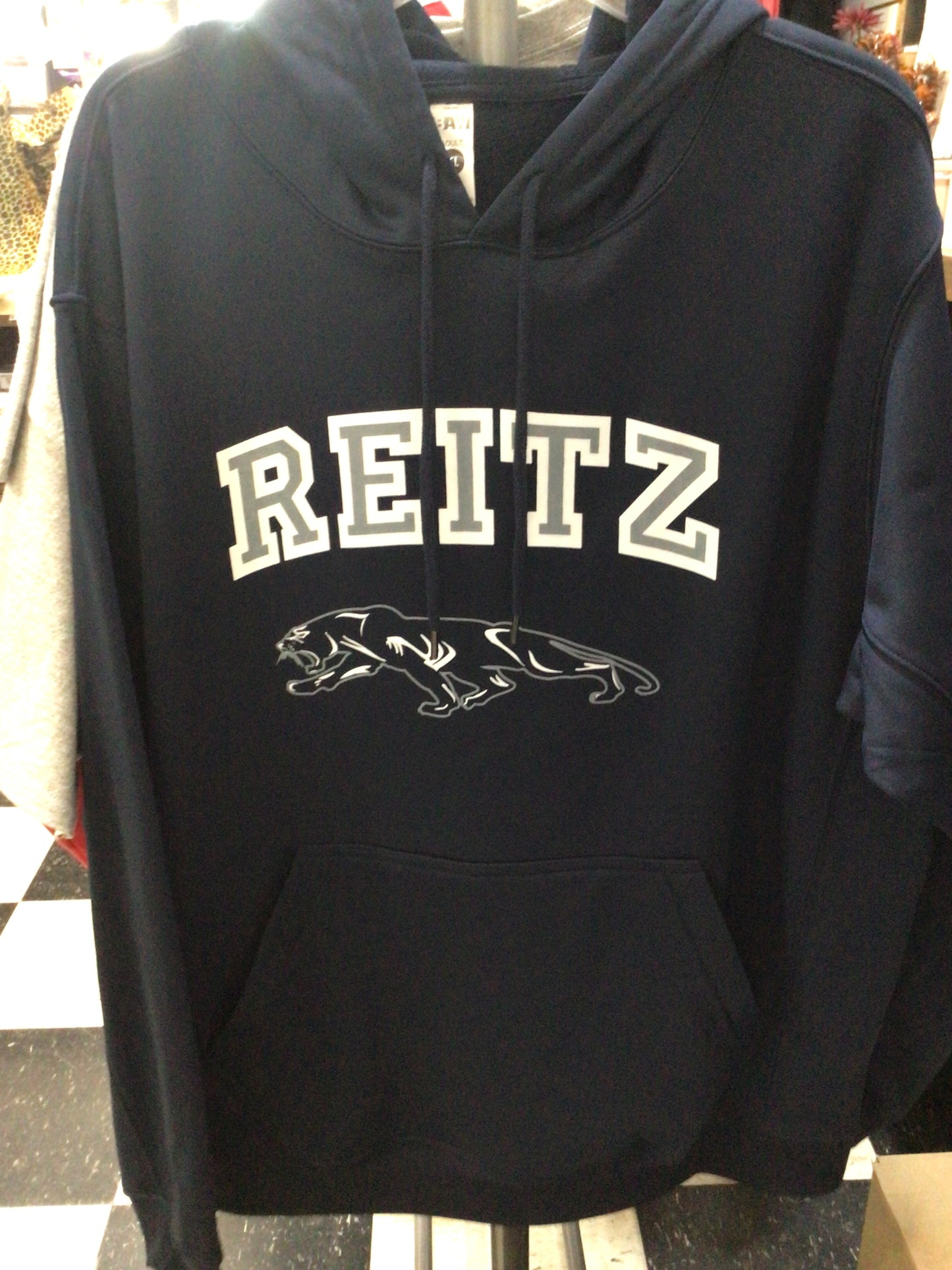 Reitz - Prowling Panther Wicking Hoodie