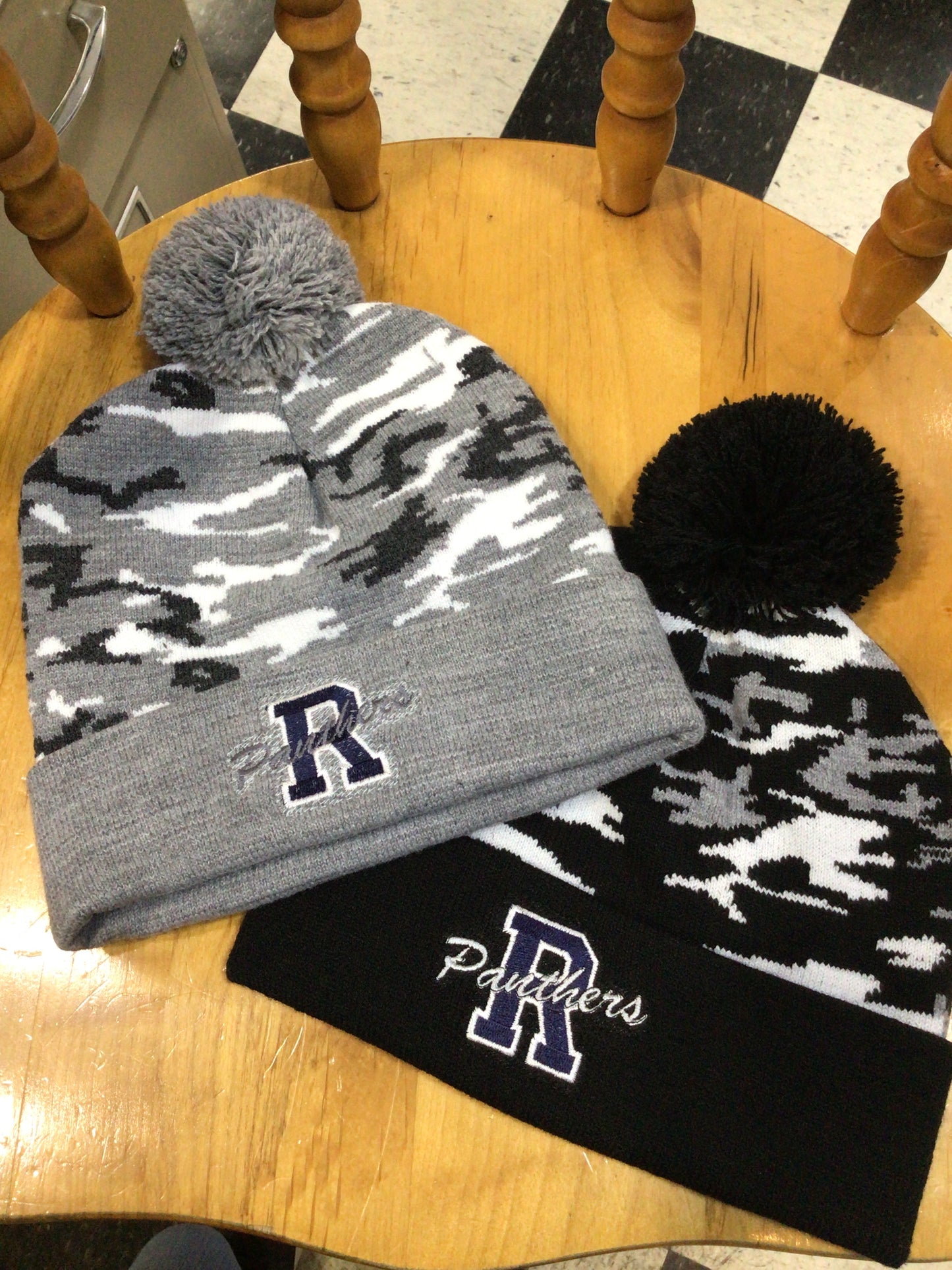Reitz - Pennant Camo Pom Pom Beanie