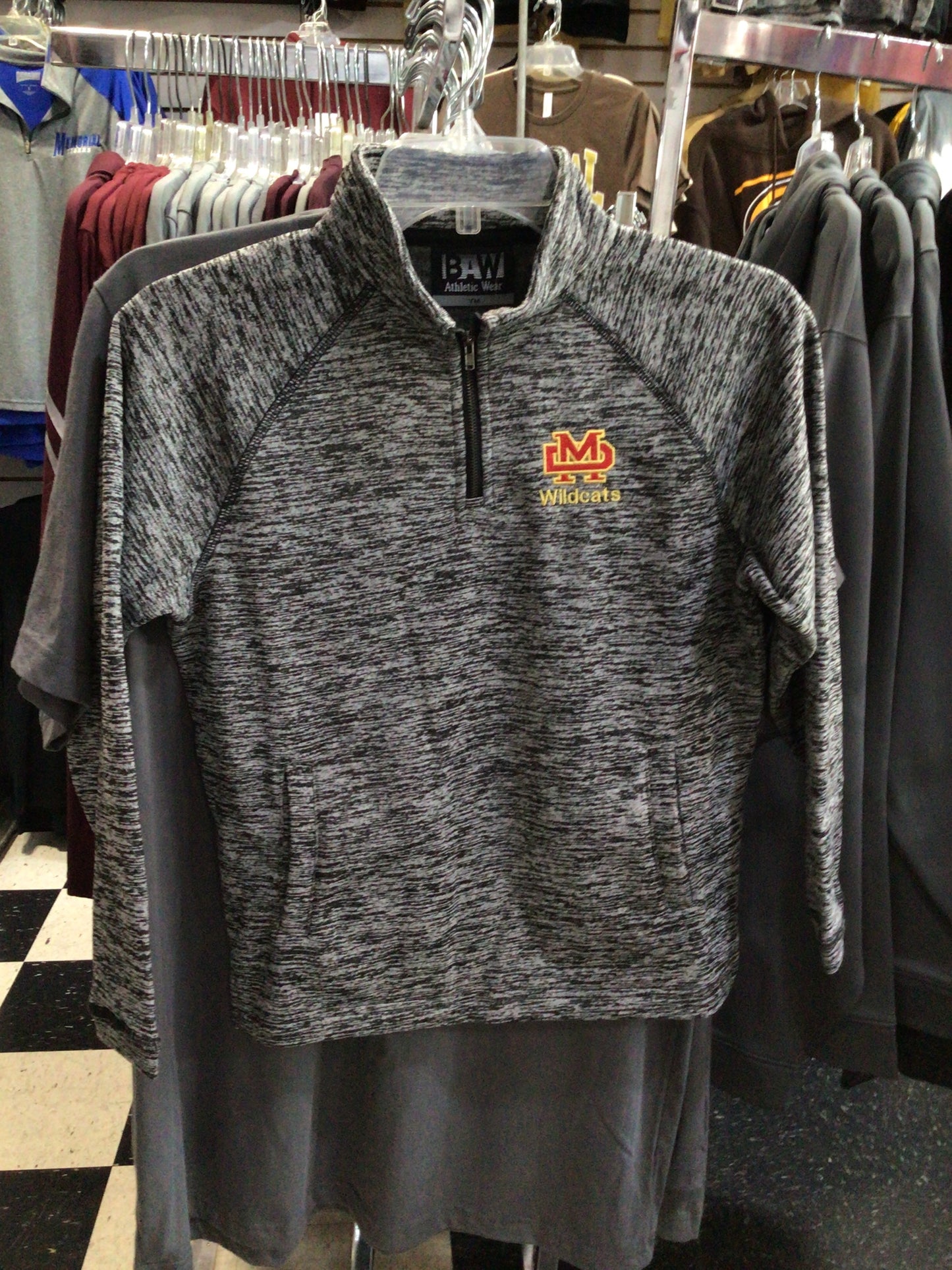 Mater Dei - Youth BAW Htr 1/4 Zip