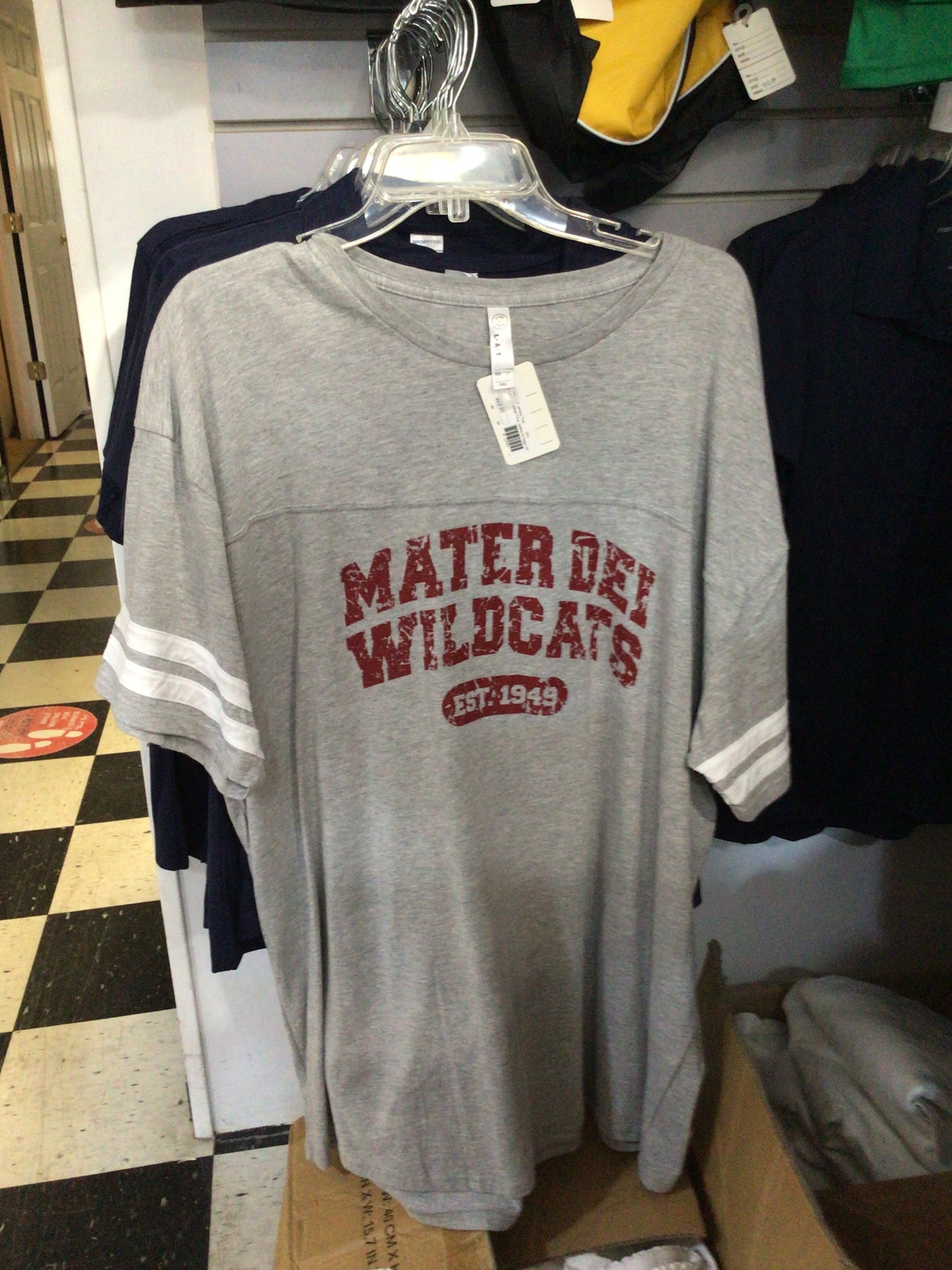 Mater Dei - Distressed MD LAT Jersey