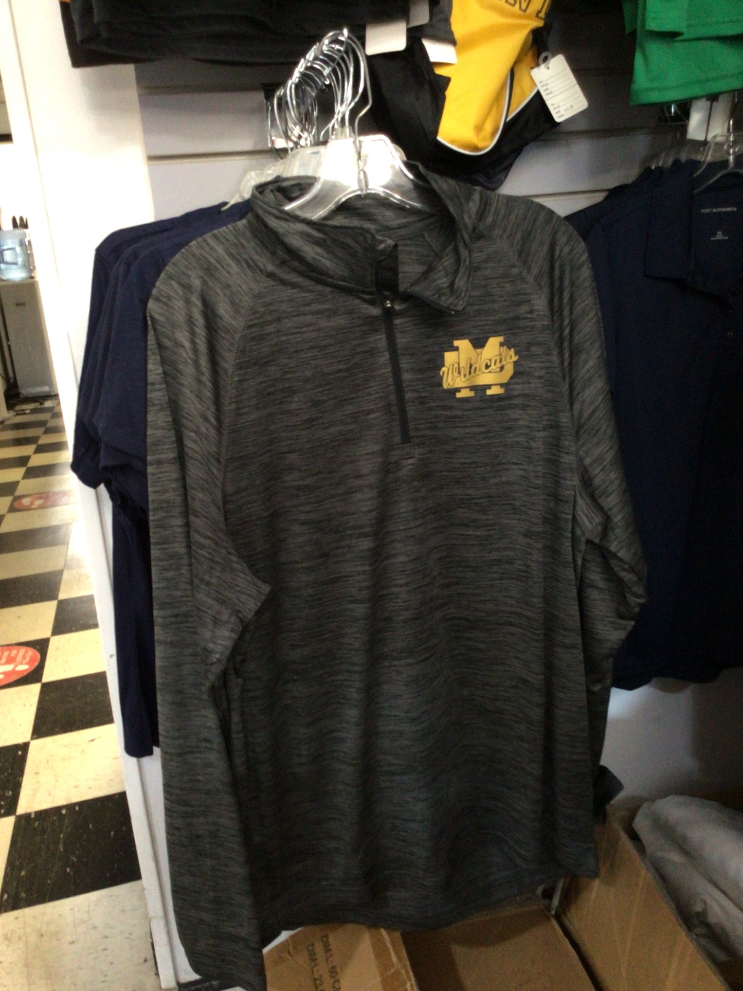 Mater Dei - MD Cursive Wildcats C.R. 1/4 Zip