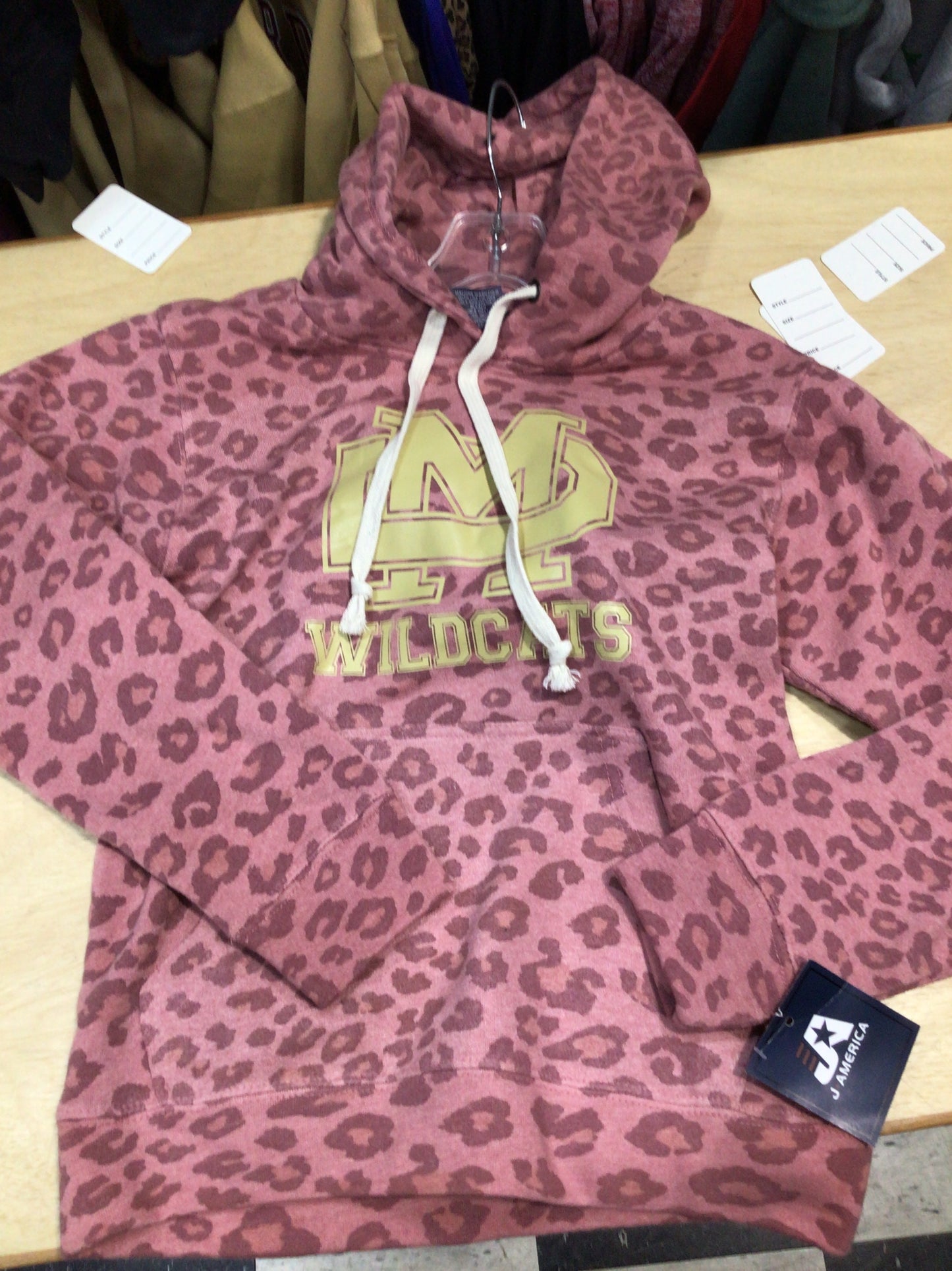 Mater Dei - Leopard Print MD Internlocking Hoodie