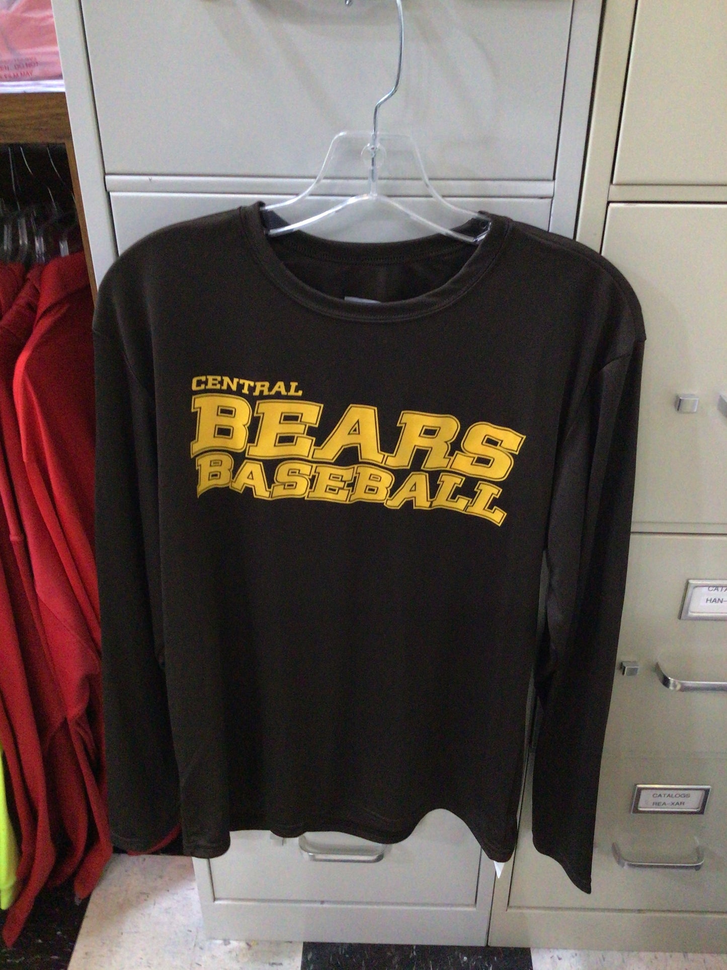 Central - Bears Baseball A4 Performance L/S