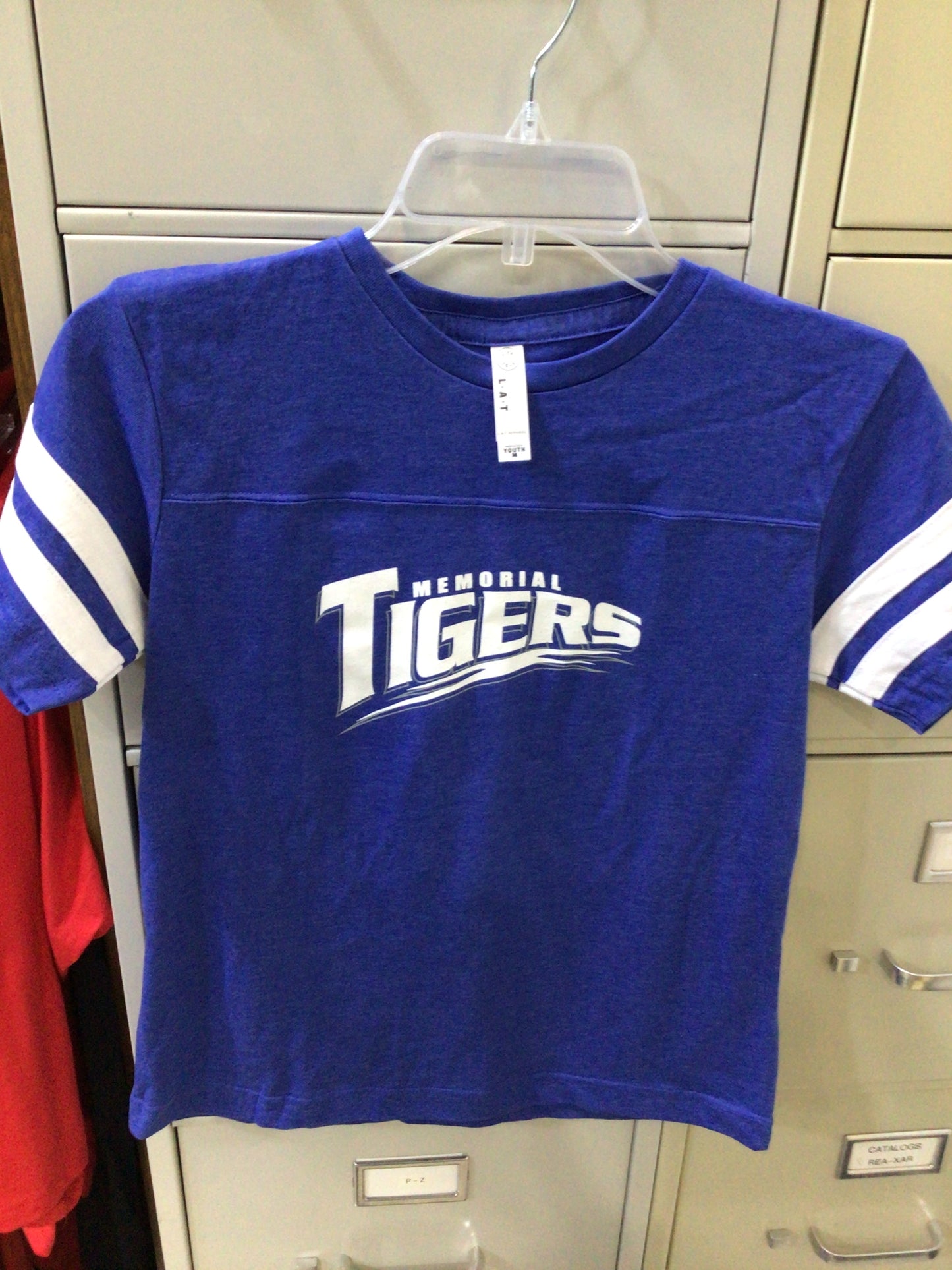 Memorial - Youth Tigers LAT Jersey Tee
