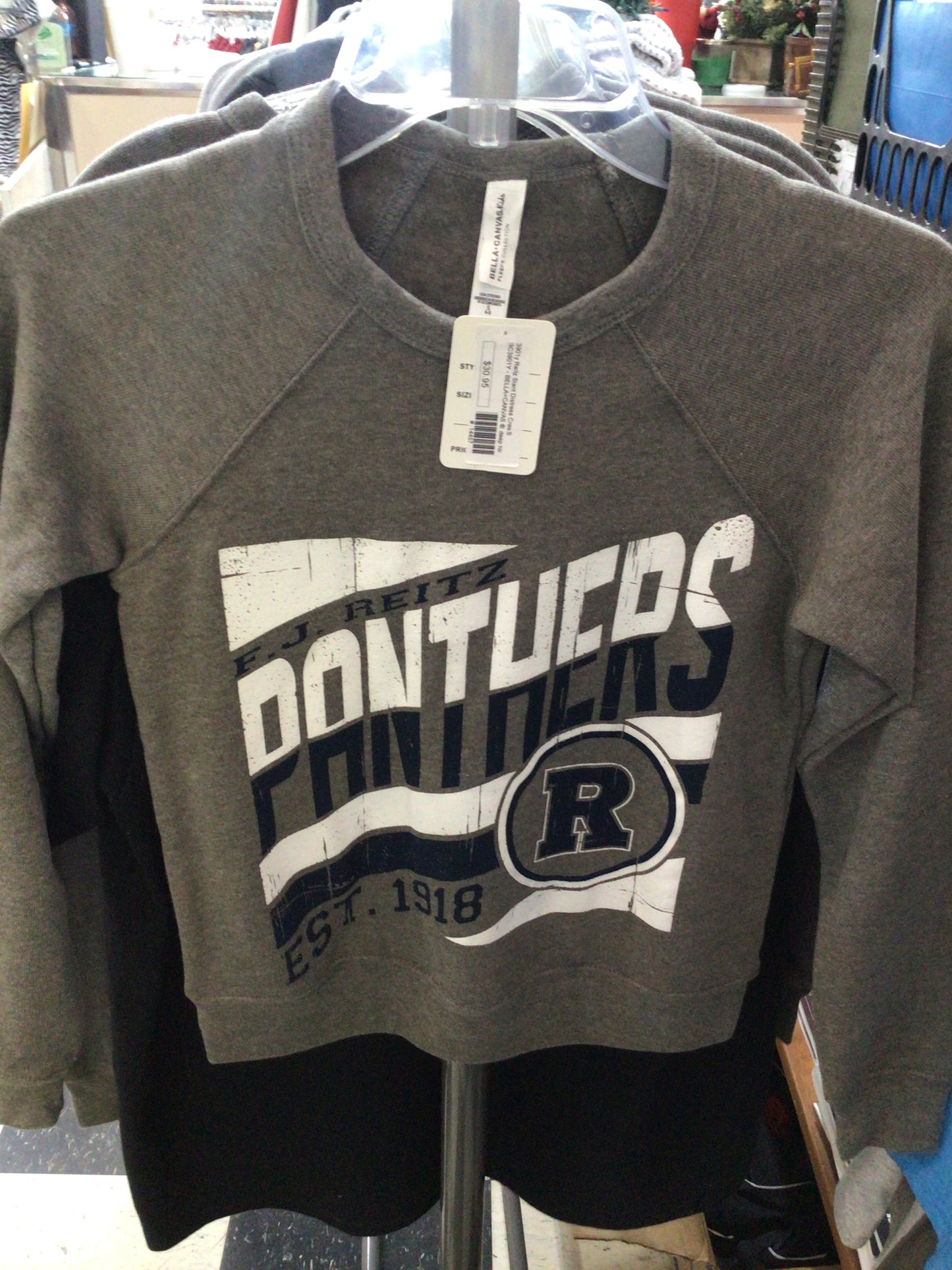 Reitz - Youth Slant Bella Crewneck