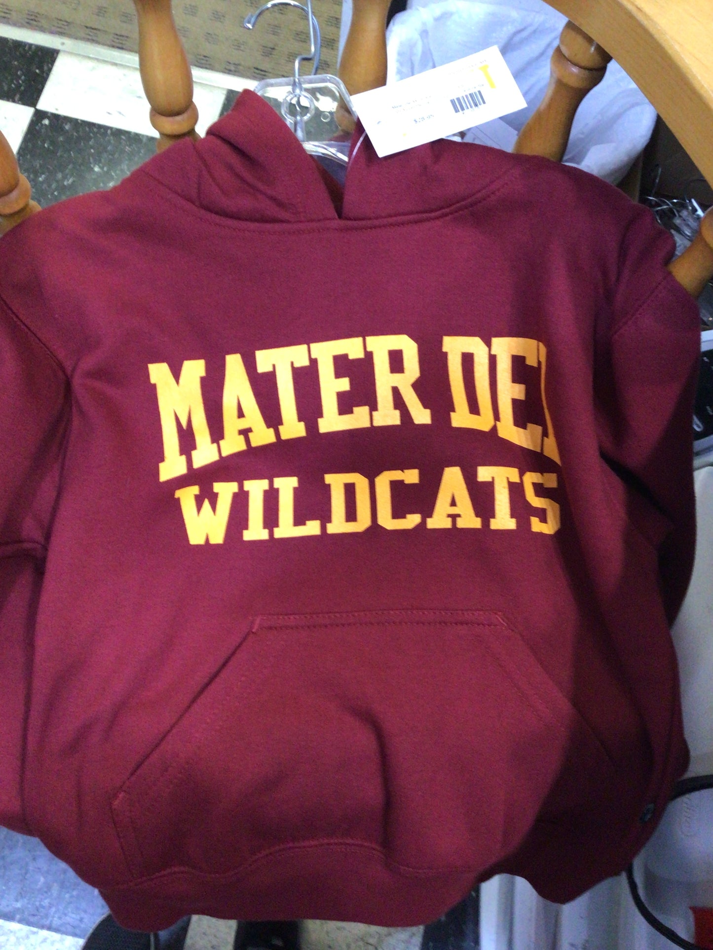 Mater Dei - Youth Wildcats Pennant Hoodie