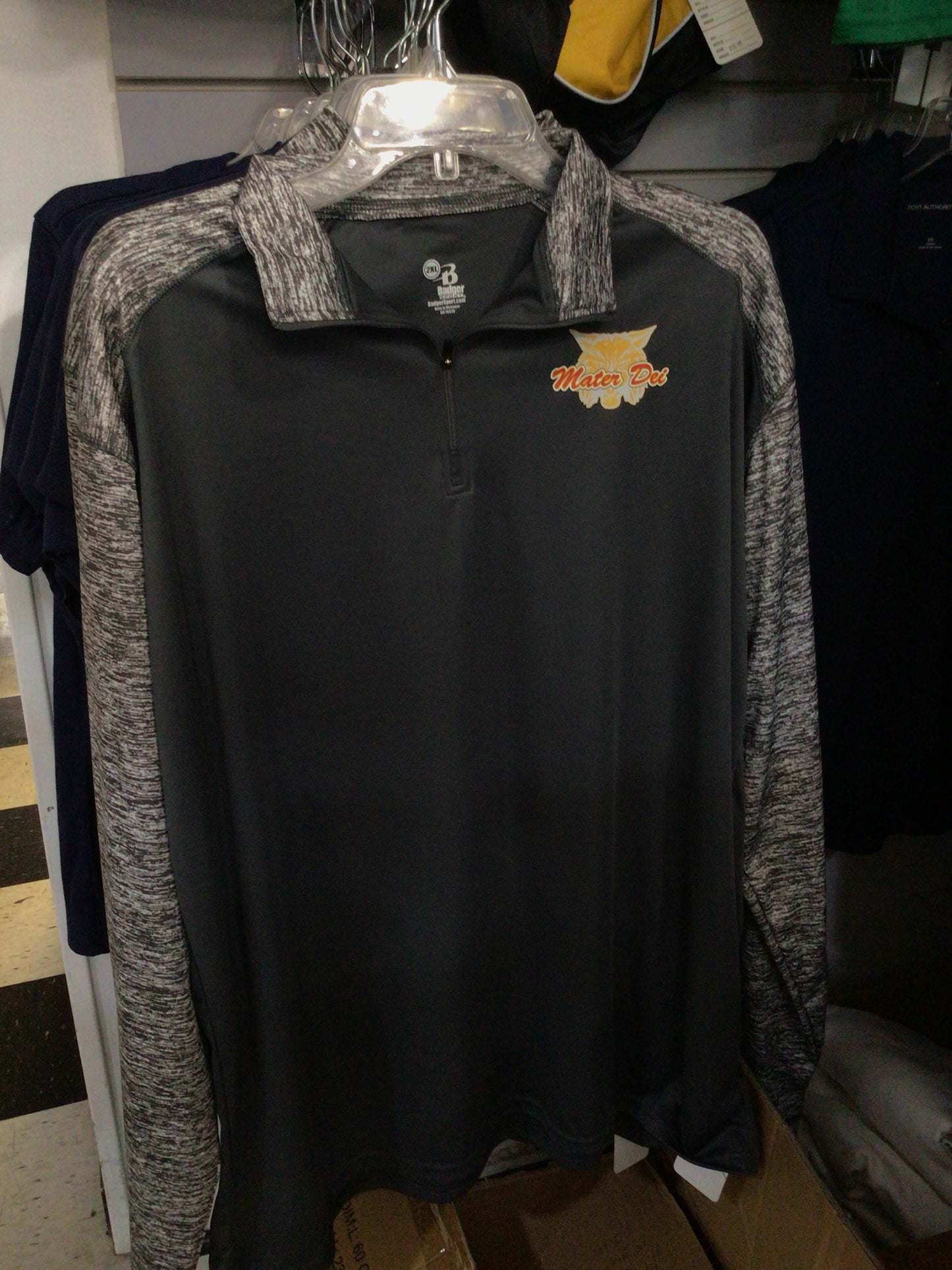 Mater Dei - Wildcat Head Cursive Mater Dei 1/4 Zip