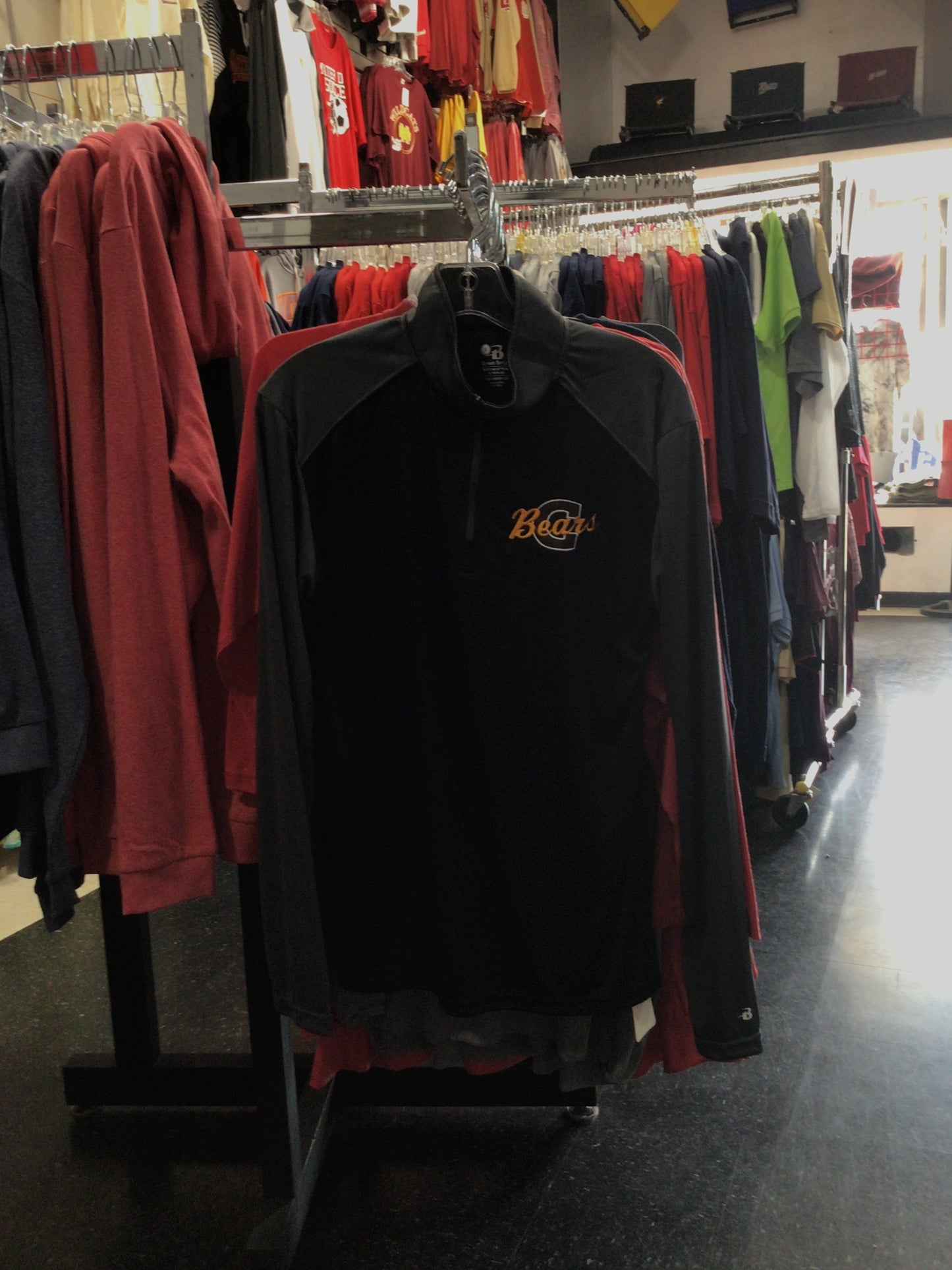 Central - C Bear Badger 1/4 Zip L/S
