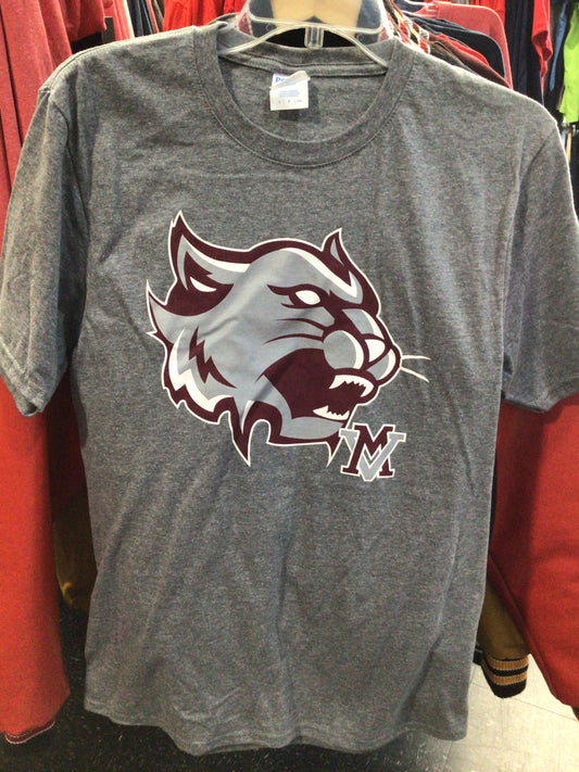 Mt. Vernon - Wildcat Head P+C Tee