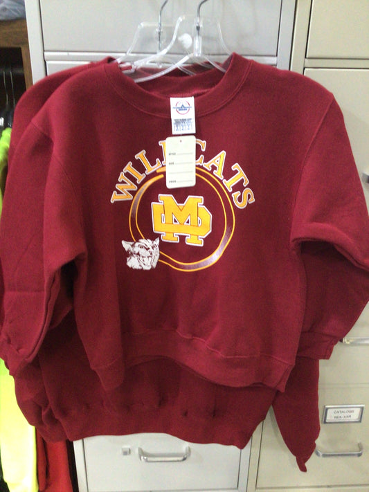 Mater Dei - Youth Wildcat Head Sweatshirt