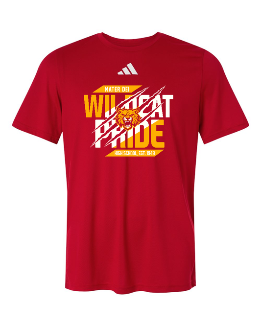 Mater Dei - Adidas S/S Wildcat Pride Claw Marks