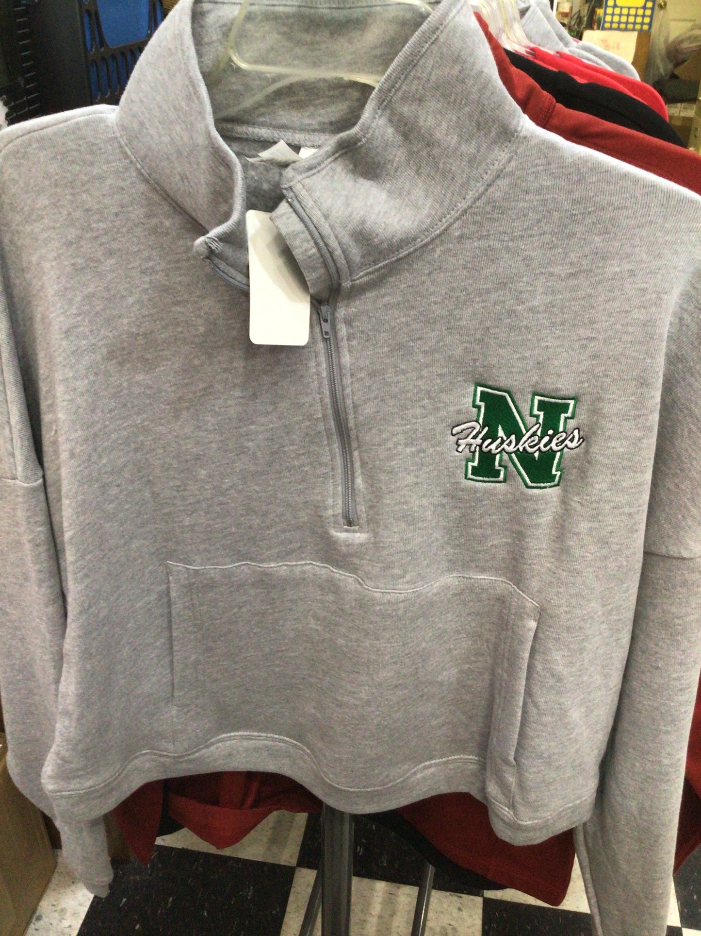 North - NHuskies Ladies 1/2 Zip