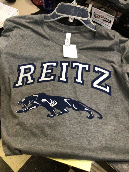Reitz - Prowling Panthers Bella Canvas Graphite