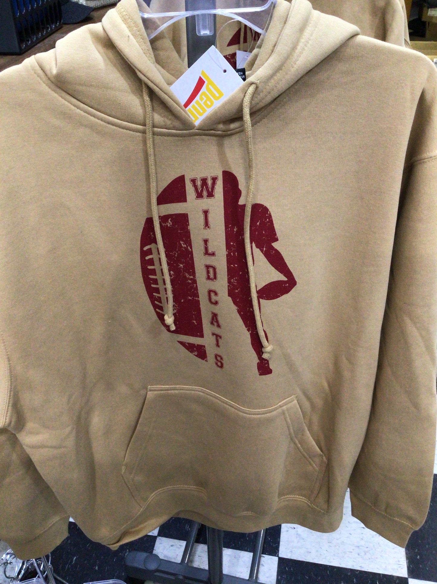 Mater Dei - Youth Football Man Pennant Hoodie
