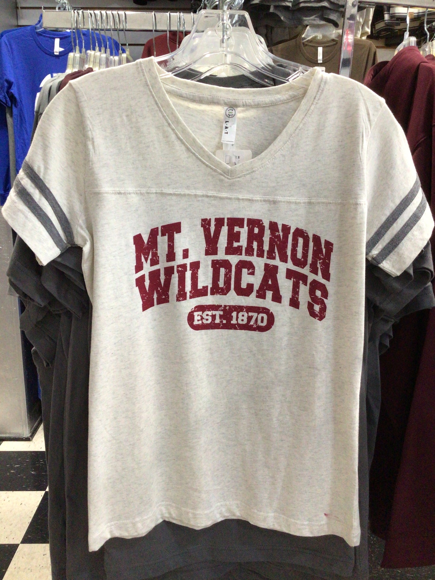 MV - Ladies EST V-Neck S/S Tee